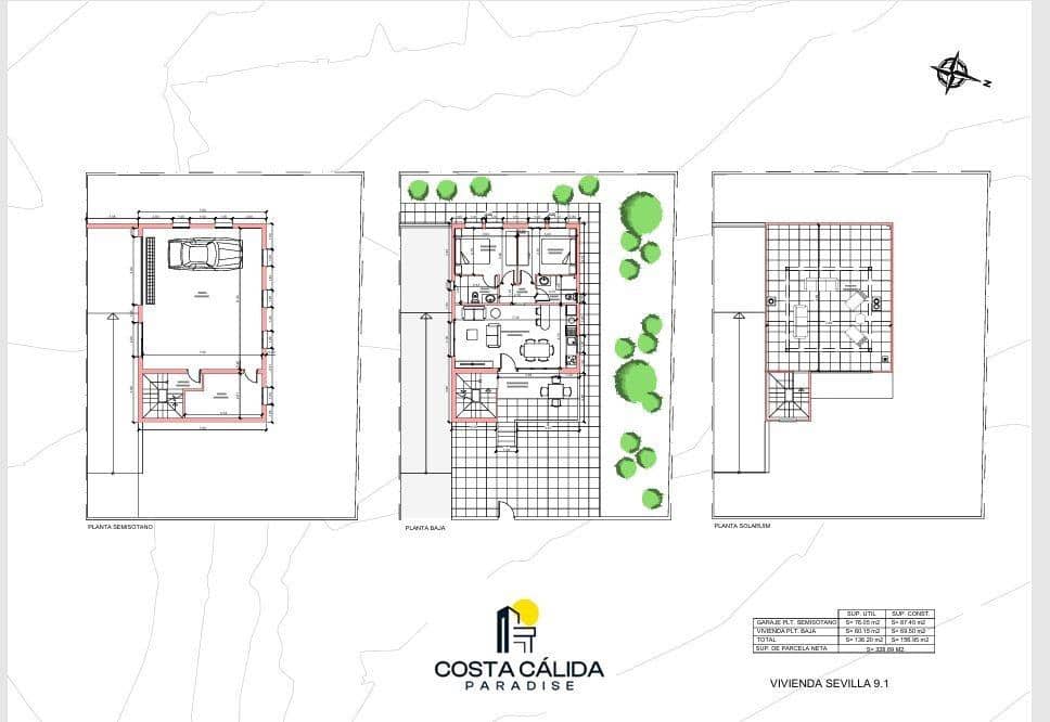 2 bedroom Villa for sale in Camposol with pool - € 289,000 (Ref: 9712003)