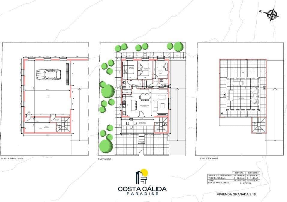 3 bedroom Villa for sale in Camposol with pool - € 369,000 (Ref: 9712004)