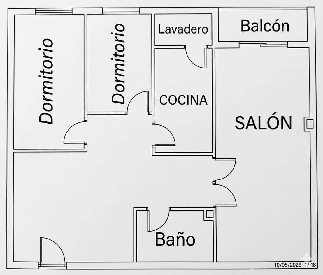 2 chambre Appartement à vendre à Puerto de Mazarron avec garage - 119 000 € (Ref: 9752074)