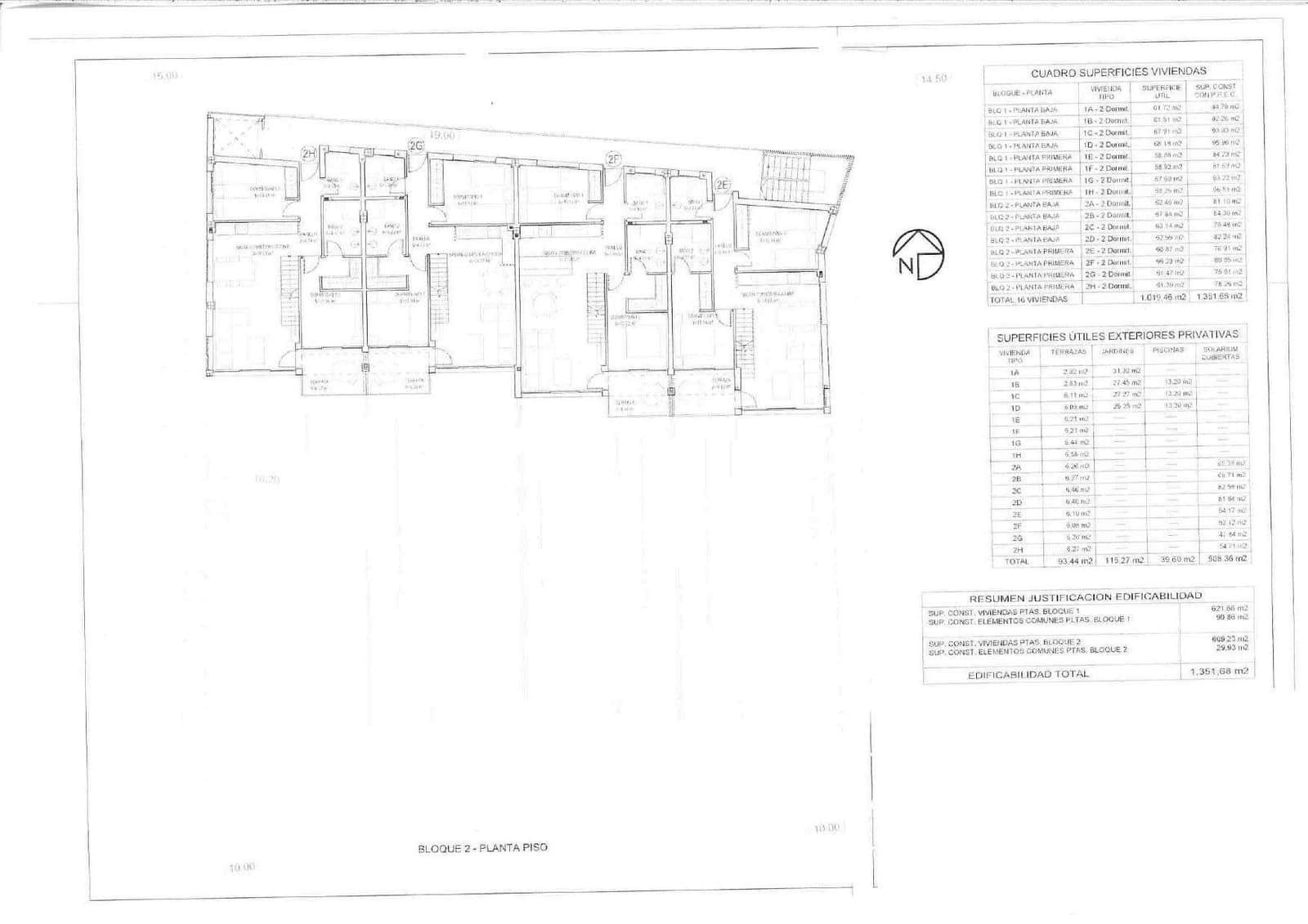 2 soveværelse Lejlighed til salg i Cartagena med garage - € 360.000 (Ref: 9851798)