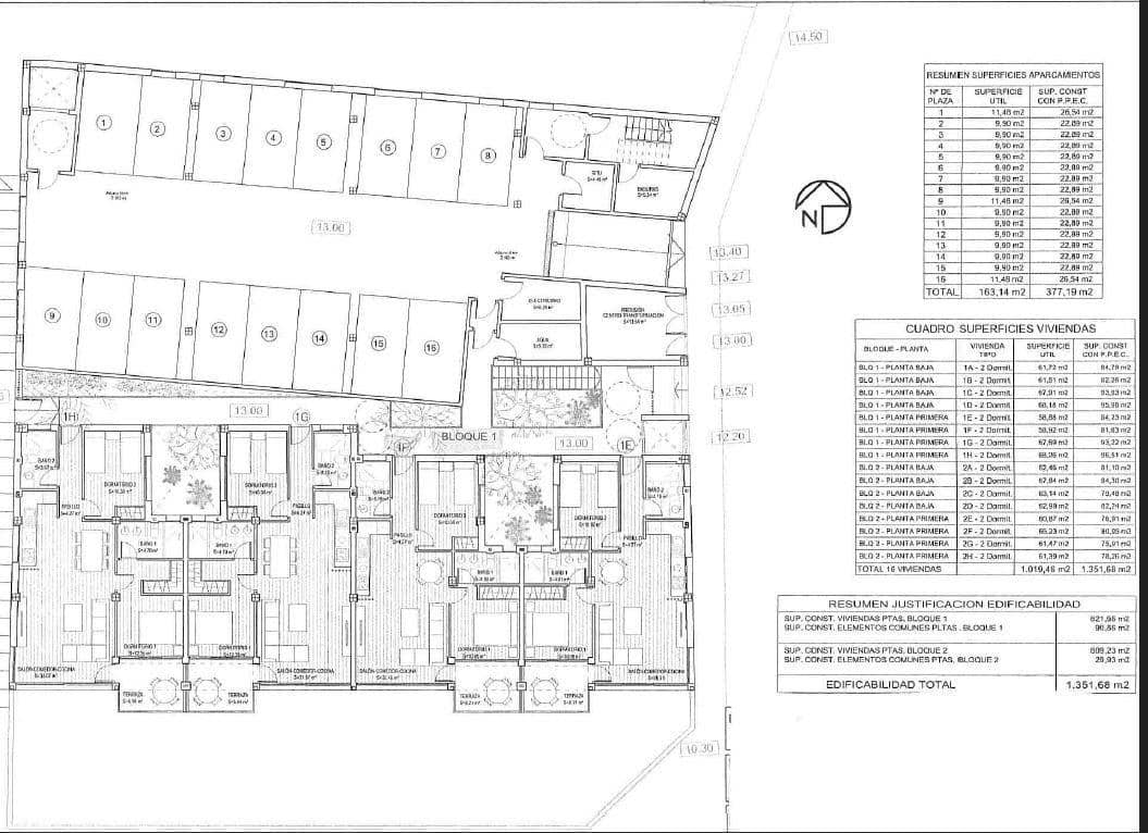 2 soverom Leilighet til salgs i Cartagena med garasje - € 250 000 (Ref: 9855515)