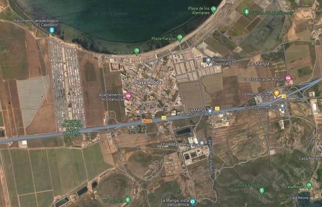 Tomt till salu i Playa Honda, Cartagena - 375 000 € (Ref: 8954791)