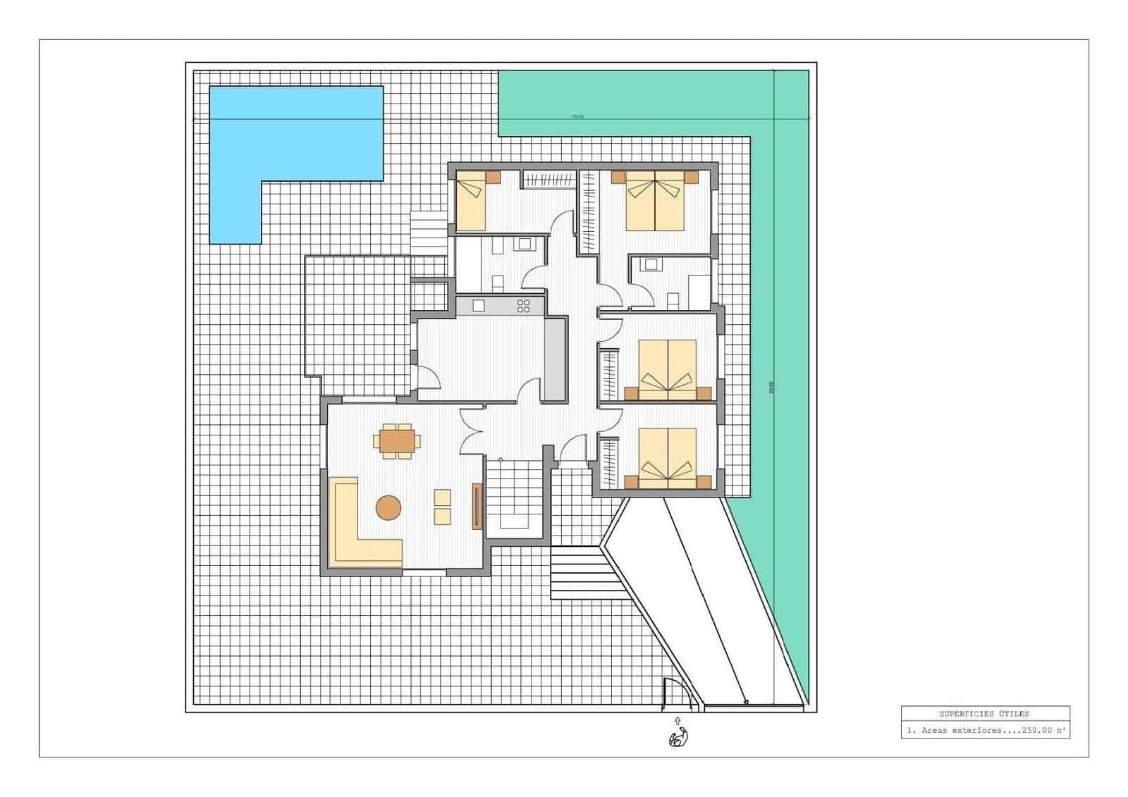 5 soverom Villa til salgs i Canteras med svømmebasseng garasje - € 435 000 (Ref: 8954802)