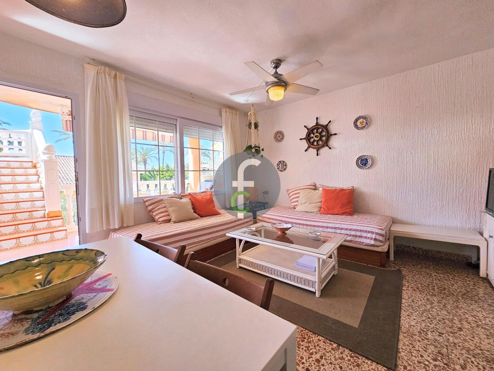 Piso de 2 habitaciones en La Manga del Mar Menor en venta con garaje - 129.000 € (Ref: 9003017)