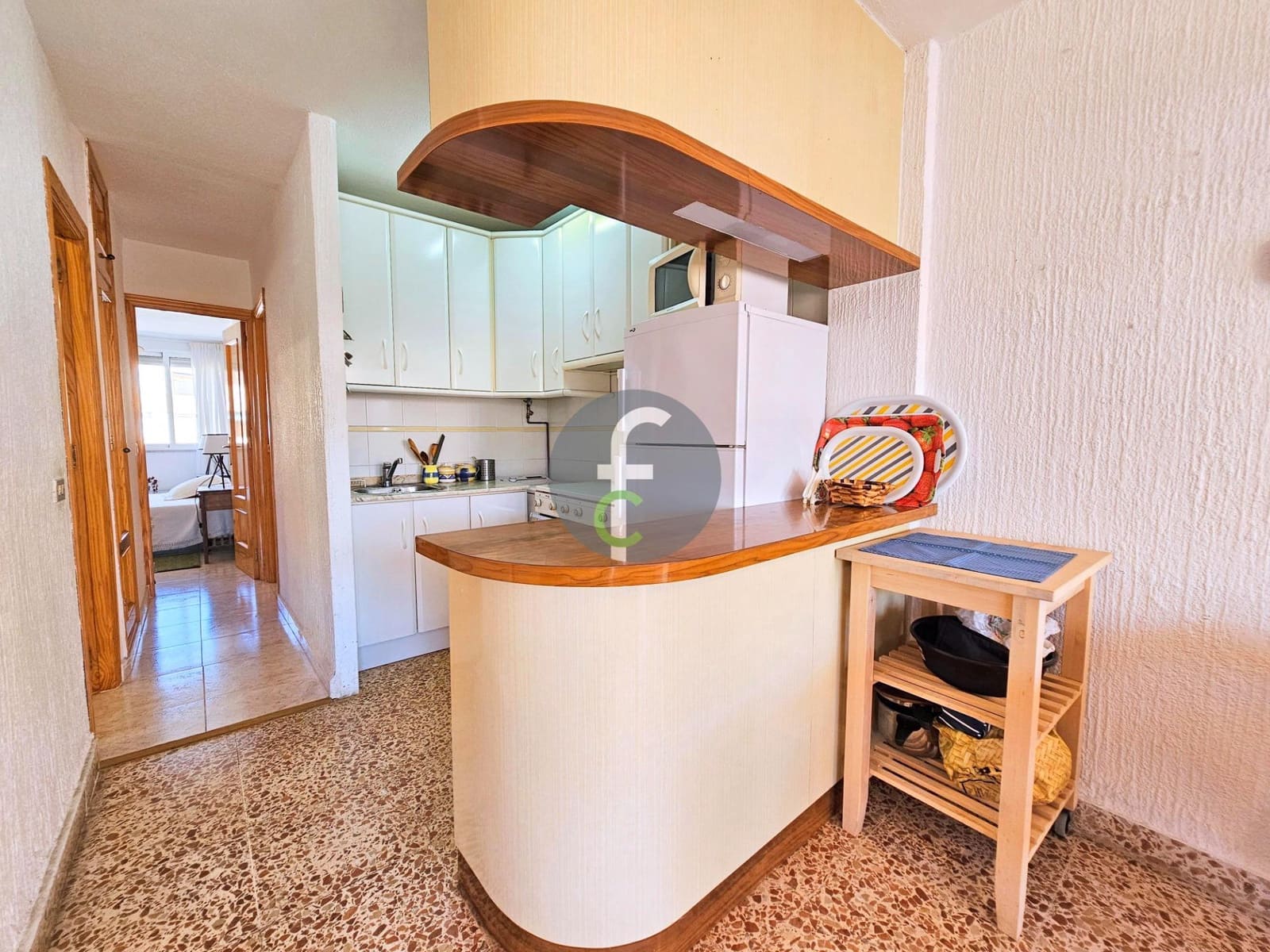 Piso de 2 habitaciones en La Manga del Mar Menor en venta con garaje - 129.000 € (Ref: 9003017)