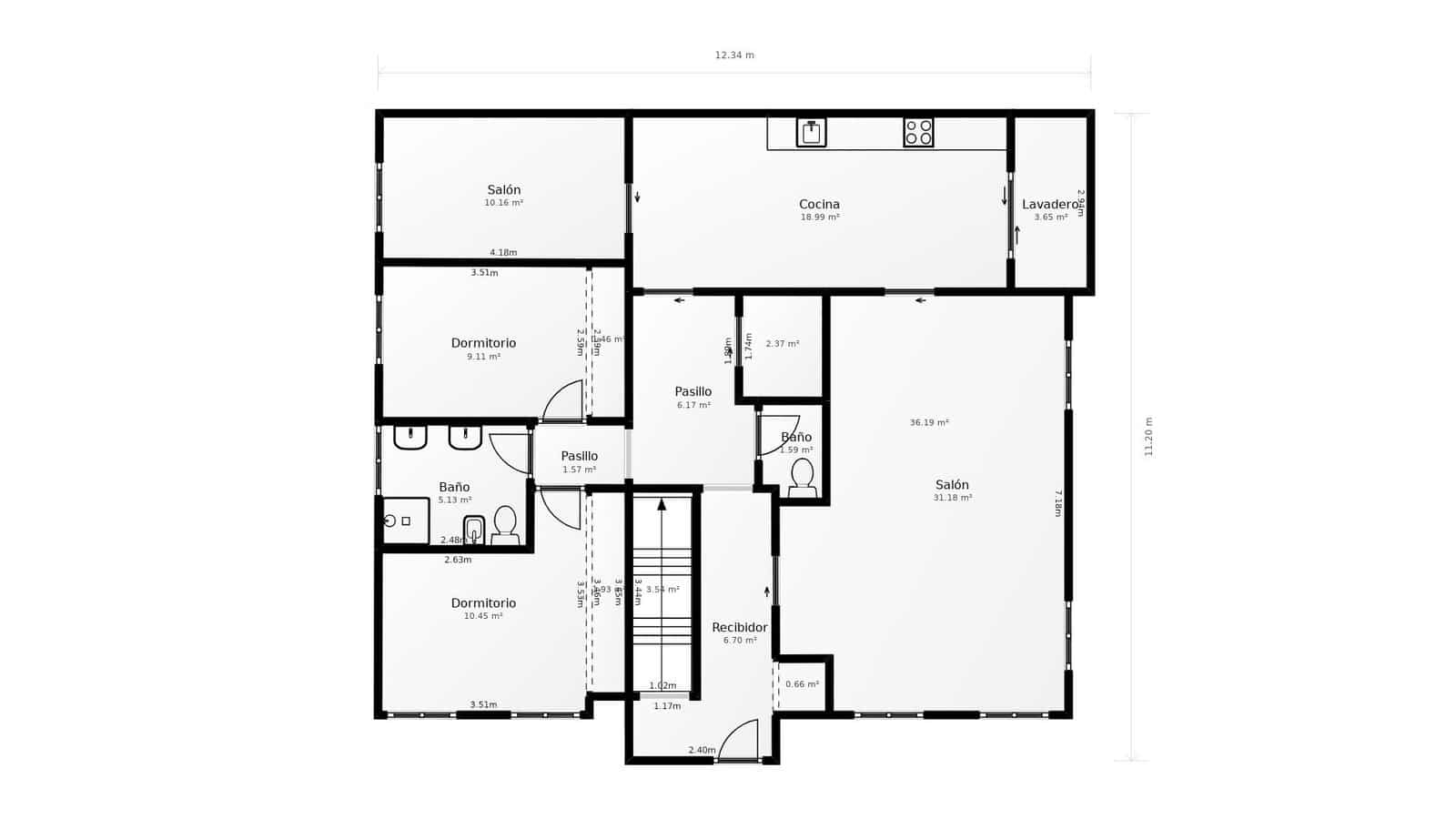 Chalet de 4 habitaciones en La Palma en venta - 480.000 € (Ref: 9077981)