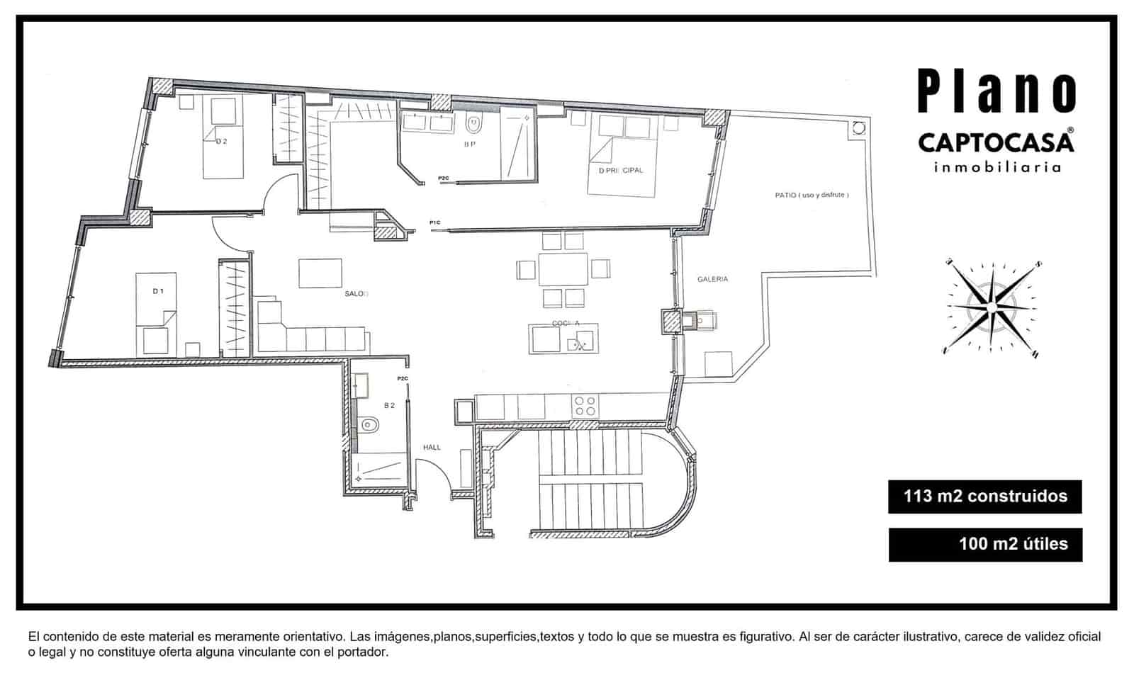 3 makuuhuone Asunto myytävänä paikassa Cartagena - 310 000 € (Ref: 9571258)