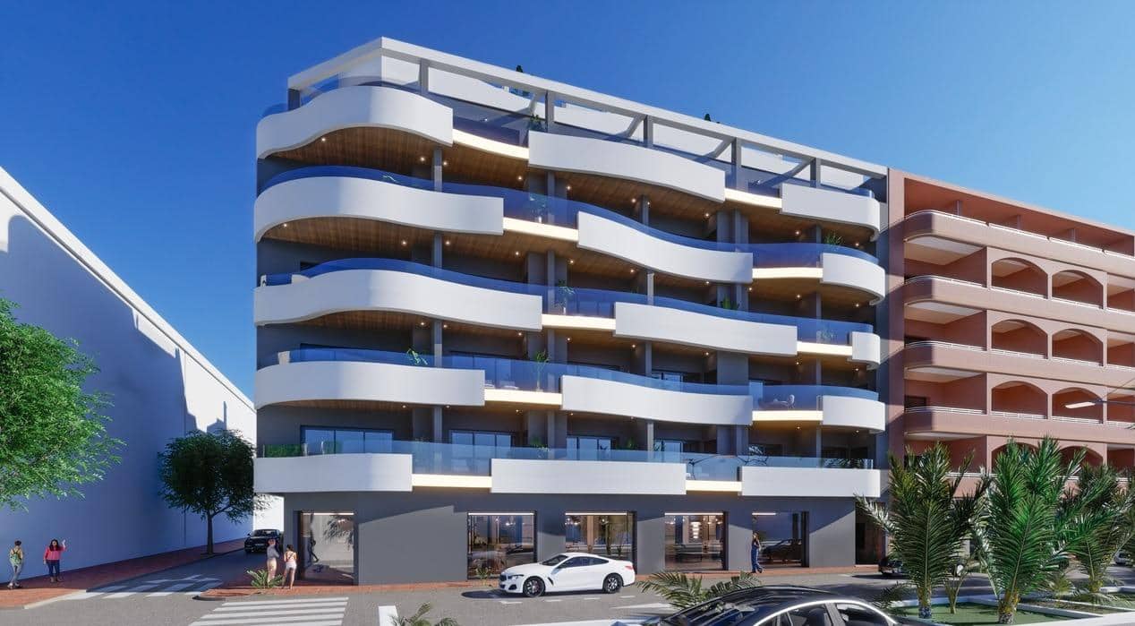 Piso de 2 habitaciones en Torrevieja en venta con piscina garaje - 319.000 € (Ref: 9701675)