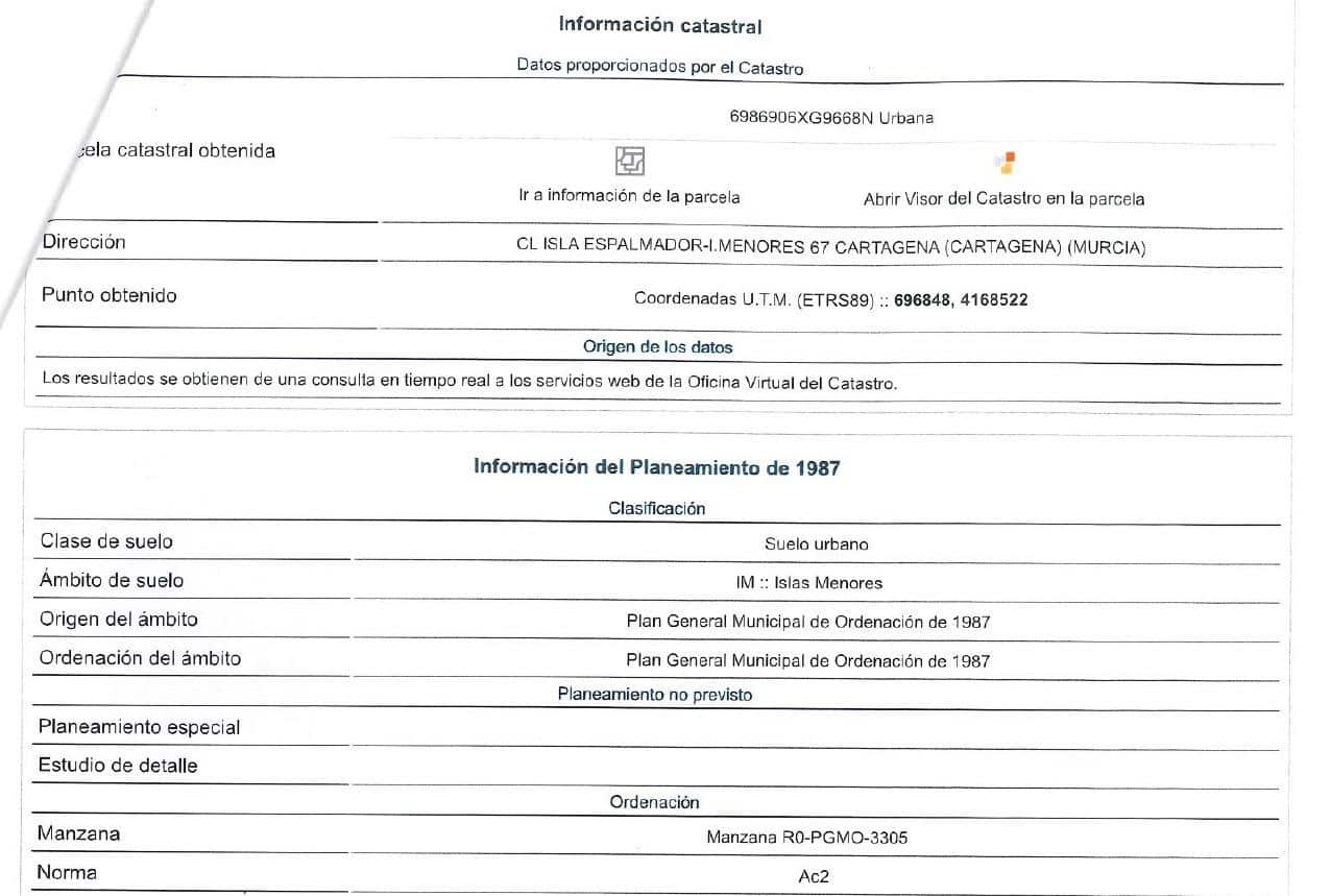 Tomt till salu i Islas Menores - 399 000 € (Ref: 9825286)
