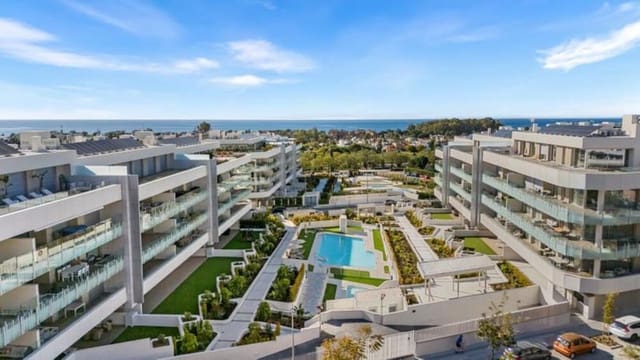 3 quarto Apartamento para arrendar em Nueva Alcántara, Marbella com piscina garagem - 4 500 € (Ref: 10029948)