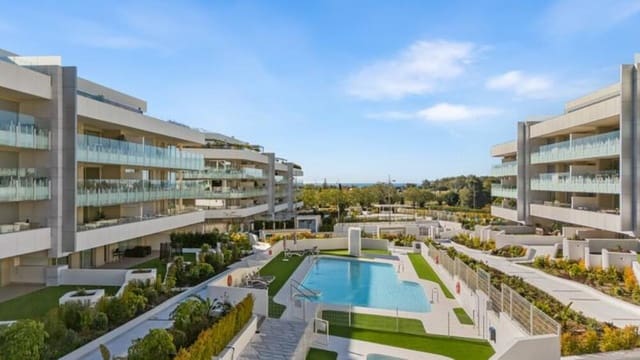 3 quarto Apartamento para arrendar em Nueva Alcántara, Marbella com piscina garagem - 4 500 € (Ref: 10029948)