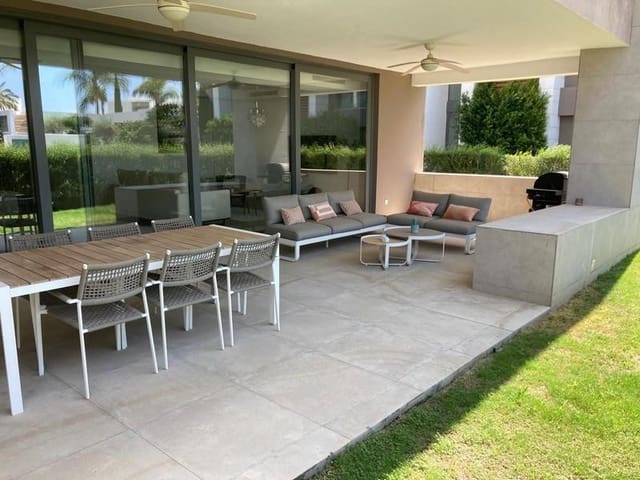 3 bedroom Apartment for rent in Cancelada, Estepona with pool garage - € 3,250 (Ref: 10046759)