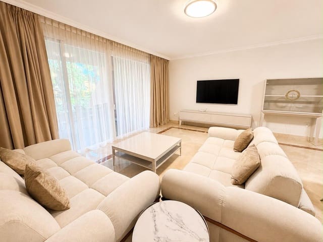 3 sypialnia Apartament do wynajęcia w Nueva Alcántara, Marbella z basenem garażem - 6 000 € (Ref: 10048666)