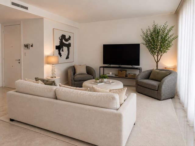 3 soverom Leilighet til leie i Bahía de Marbella, Marbella med svømmebasseng garasje - € 5 500 (Ref: 10063703)
