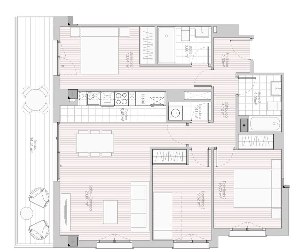 3 sypialnia Apartament do wynajęcia w Marbella z basenem garażem - 2 500 € (Ref: 10074857)