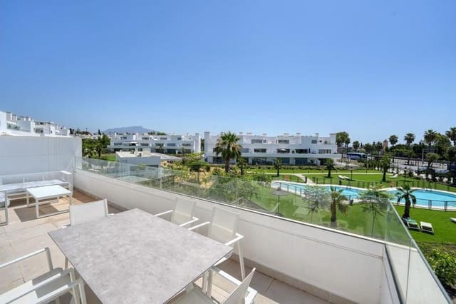 3 sovrum Lägenhet att hyra i Cancelada, Estepona med pool garage - 3 000 € (Ref: 10101403)