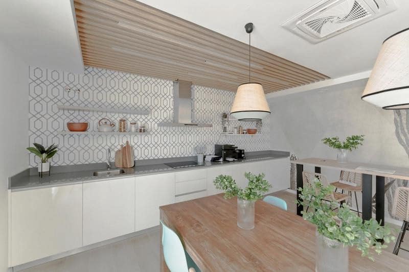3 sovrum Lägenhet att hyra i Cancelada med pool garage - 3 000 € (Ref: 10101403)
