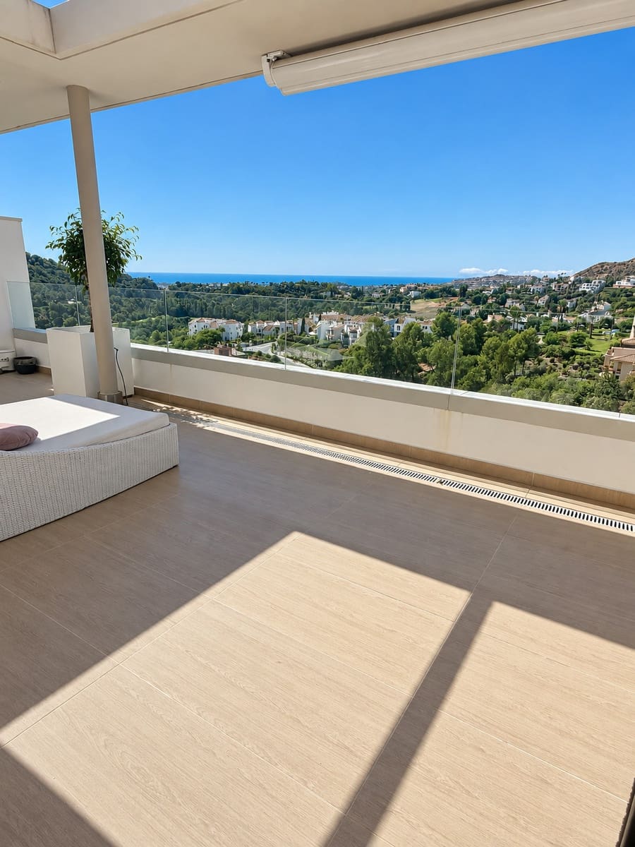 4 quarto Apartamento para arrendar em Benahavis com piscina garagem - 5 600 € (Ref: 10131085)