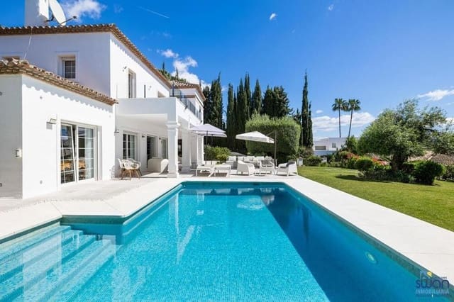 Chalet de 4 habitaciones en El Paraiso, Estepona en alquiler con piscina garaje - 8.000 € (Ref: 10135565)