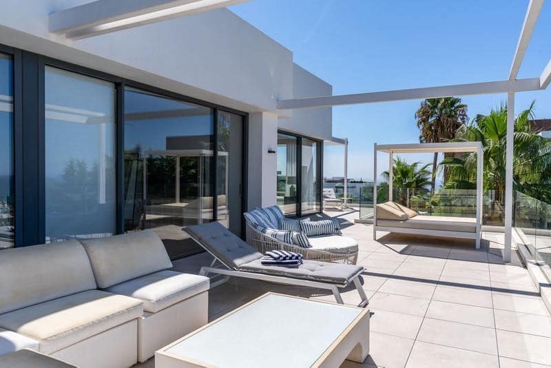5 makuuhuone Huvila vuokrattavana paikassa Marbella mukana uima-altaan 
autotalli - 12 500 € (Ref: 10139048)