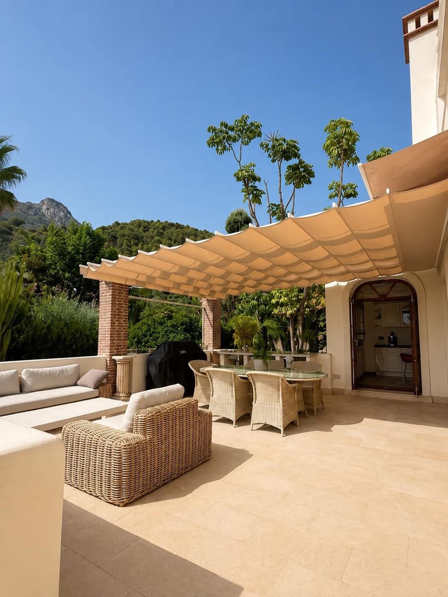 4 sypialnia Willa do wynajęcia w Marbella z basenem garażem - 12 000 € (Ref: 10148265)