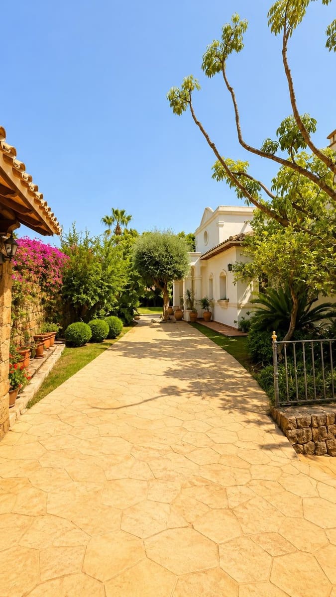 4 sypialnia Willa do wynajęcia w Marbella z basenem garażem - 12 000 € (Ref: 10148265)