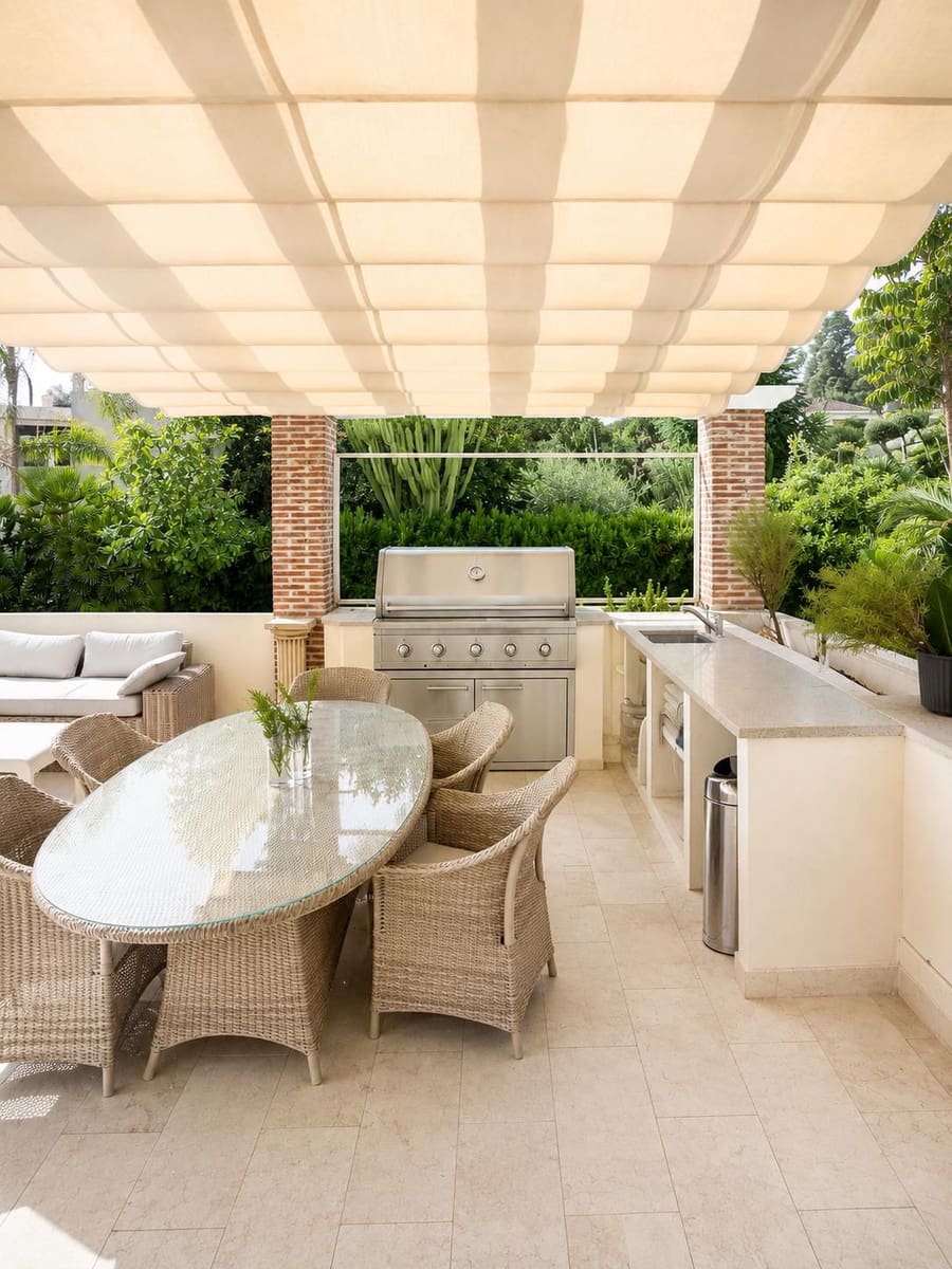 4 sypialnia Willa do wynajęcia w Marbella z basenem garażem - 12 000 € (Ref: 10148265)