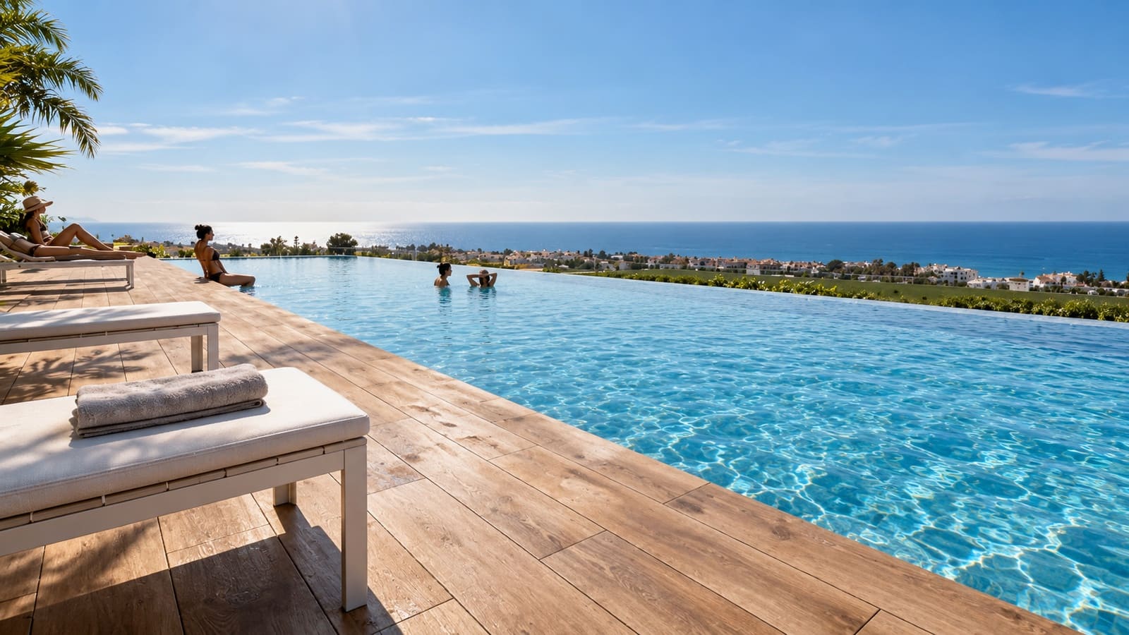 Pareado de 3 habitaciones en New Golden Mile en venta con piscina garaje - 1.468.000 € (Ref: 10153290)