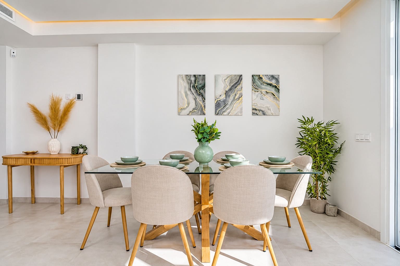 2 quarto Apartamento para arrendar em Mijas Costa com piscina garagem - 2 900 € (Ref: 10157154)