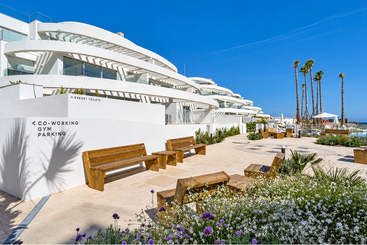 2 quarto Apartamento para arrendar em Mijas Costa com piscina garagem - 2 900 € (Ref: 10157154)