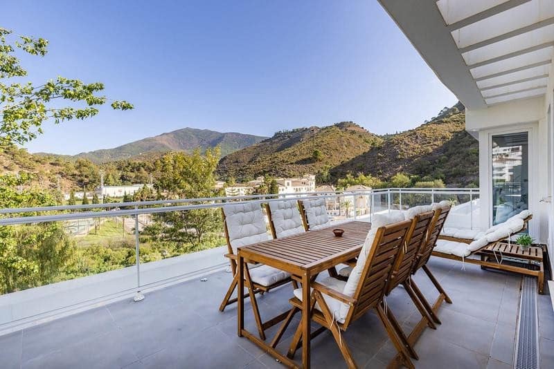 3 Zimmer Penthouse zu vermieten in Benahavis mit Pool Garage - 3.250 € (Ref: 10166009)