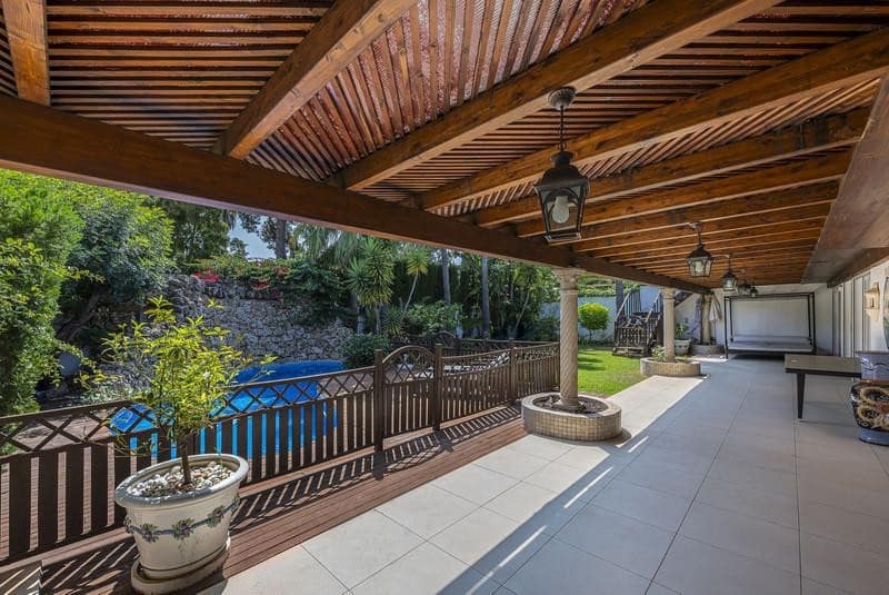 4 Zimmer Villa zu vermieten in Marbella mit Pool Garage - 7.500 € (Ref: 10168087)