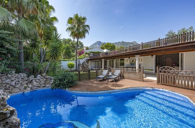 4 Zimmer Villa zu vermieten in Nagüeles Alto, Marbella mit Pool Garage - 7.500 € (Ref: 10168087)