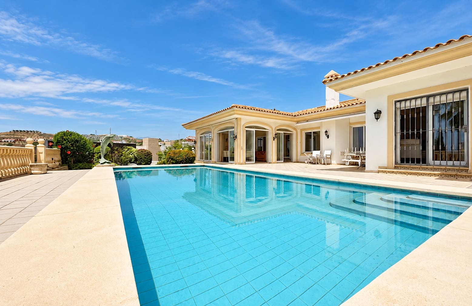 4 soverom Villa til leie i Benahavis med svømmebasseng garasje - € 8 000 (Ref: 10179727)