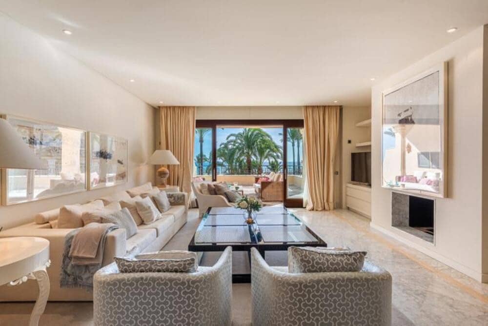 3 sovrum Lägenhet att hyra i Marbella med pool garage - 8 000 € (Ref: 10186284)