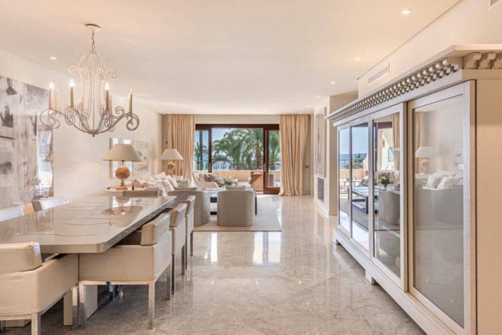 3 sovrum Lägenhet att hyra i Marbella med pool garage - 8 000 € (Ref: 10186284)
