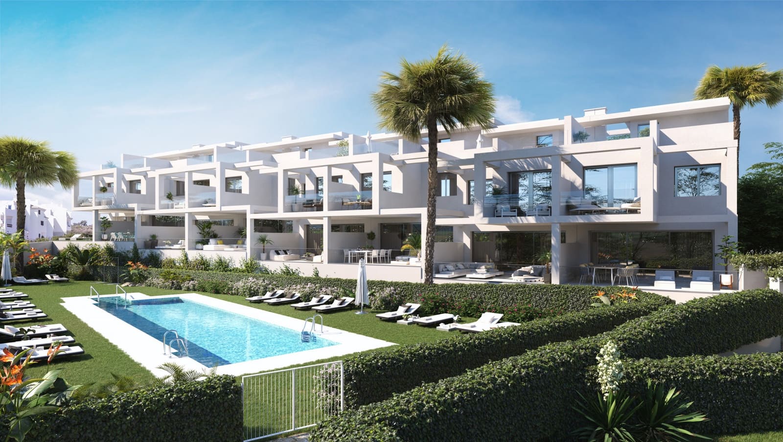 3 soveværelse Byhus til salg i Manilva med swimmingpool garage - € 570.000 (Ref: 7148169)