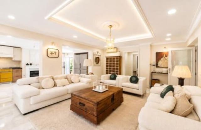 4 sovrum Villa att hyra i Nueva Andalucía Centro, Marbella med pool garage - 6 500 € (Ref: 7366274)