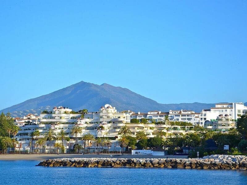 3 soverom Strandleiligheter til leie i Marbella med svømmebasseng garasje - € 8 000 (Ref: 7521512)