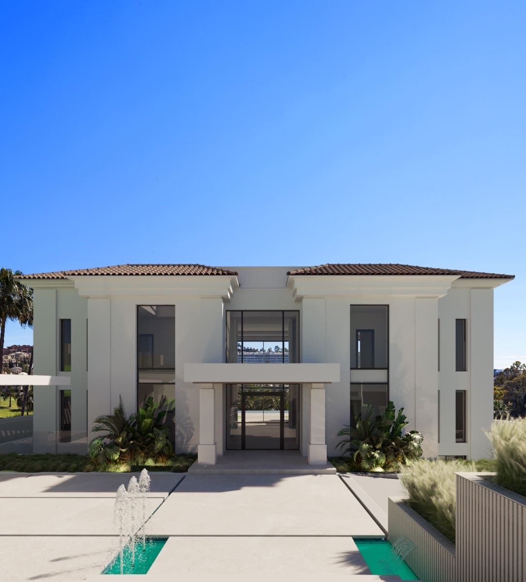 5 chambre Villa/Maison à vendre à Los Flamingos avec piscine garage - 4 900 000 € (Ref: 7540009)