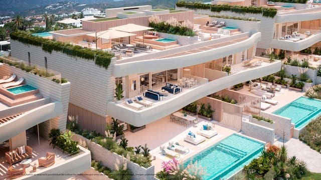 2 soverom Hus til salgs i Las Chapas, Marbella med svømmebasseng garasje - € 3 318 000 (Ref: 7568489)