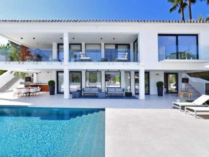 4 sovrum Villa att hyra i Marbella med pool garage - 15 000 € (Ref: 7802583)