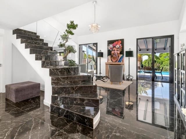 6 sypialnia Willa na sprzedaż w Nagüeles Alto, Marbella z basenem garażem - 3 495 000 € (Ref: 7830430)