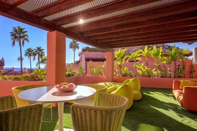 3 sypialnia Penthouse na sprzedaż w Villacana - Costalita - Saladillo, Estepona z basenem garażem - 2 500 000 € (Ref: 7864476)