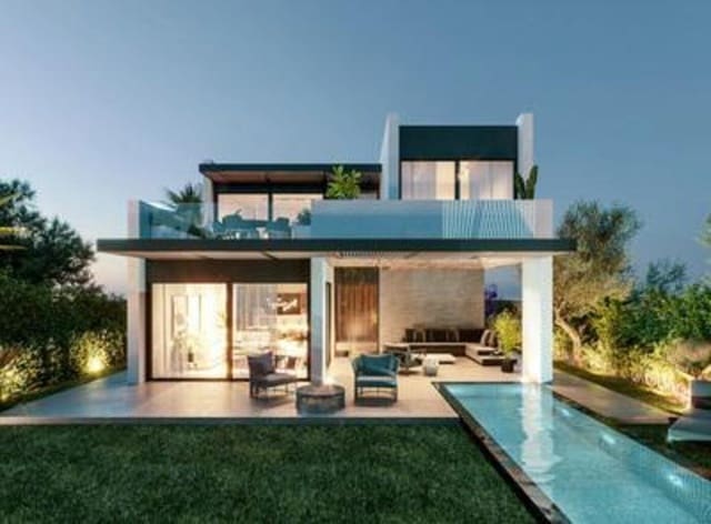 4 sypialnia Willa na sprzedaż w Nueva Atalaya, Estepona z basenem garażem - 1 495 000 € (Ref: 7971784)