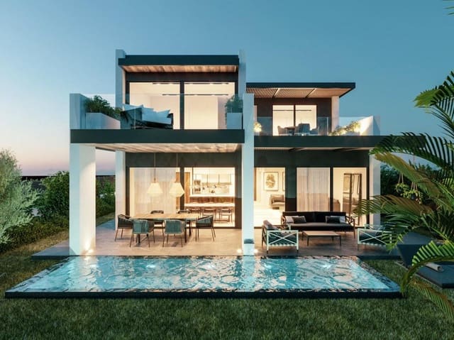 4 sypialnia Willa na sprzedaż w Nueva Atalaya, Estepona z basenem garażem - 1 495 000 € (Ref: 7971784)