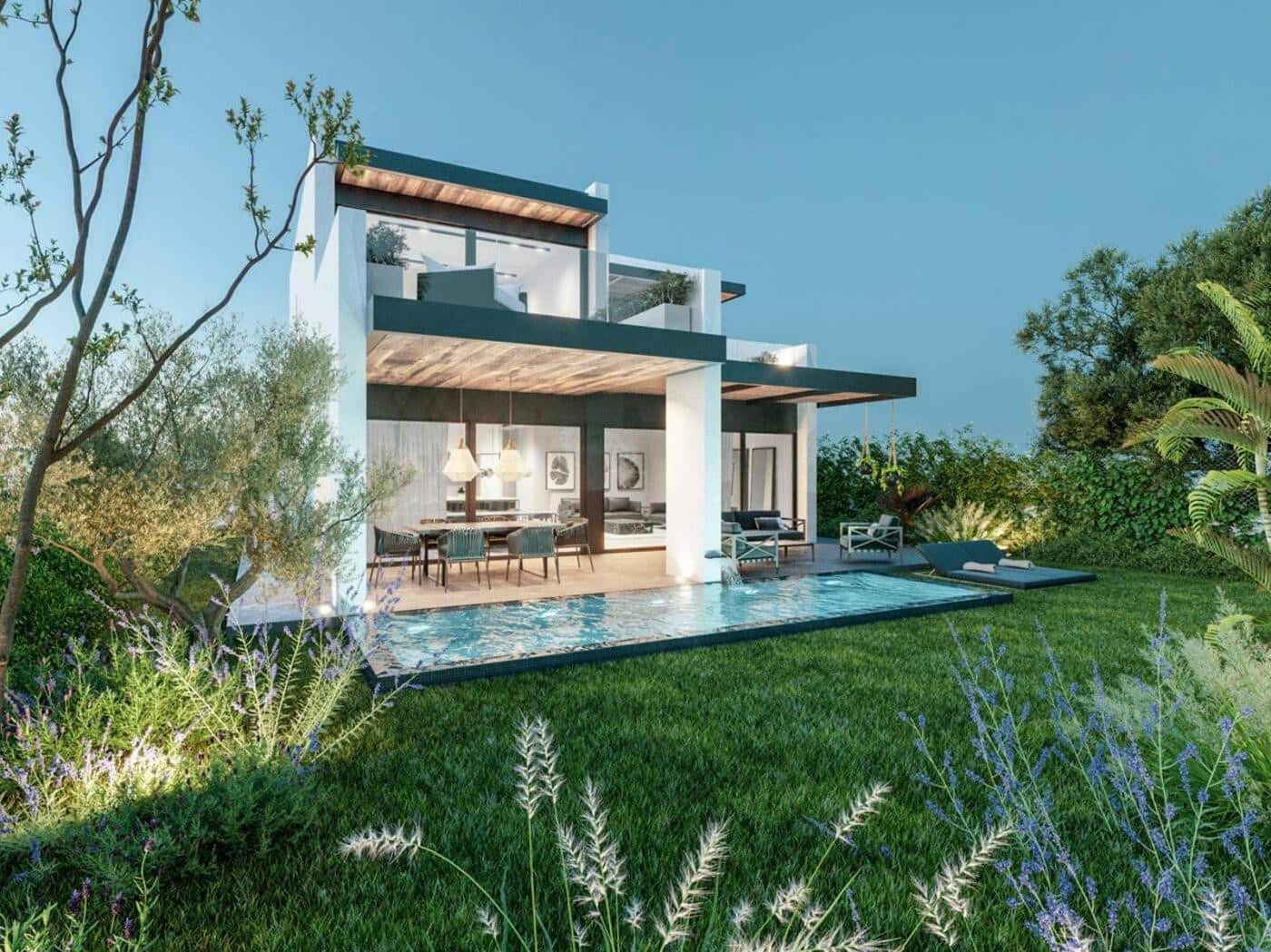 4 sovrum Villa till salu i Estepona med pool garage - 1 495 000 € (Ref: 7971784)
