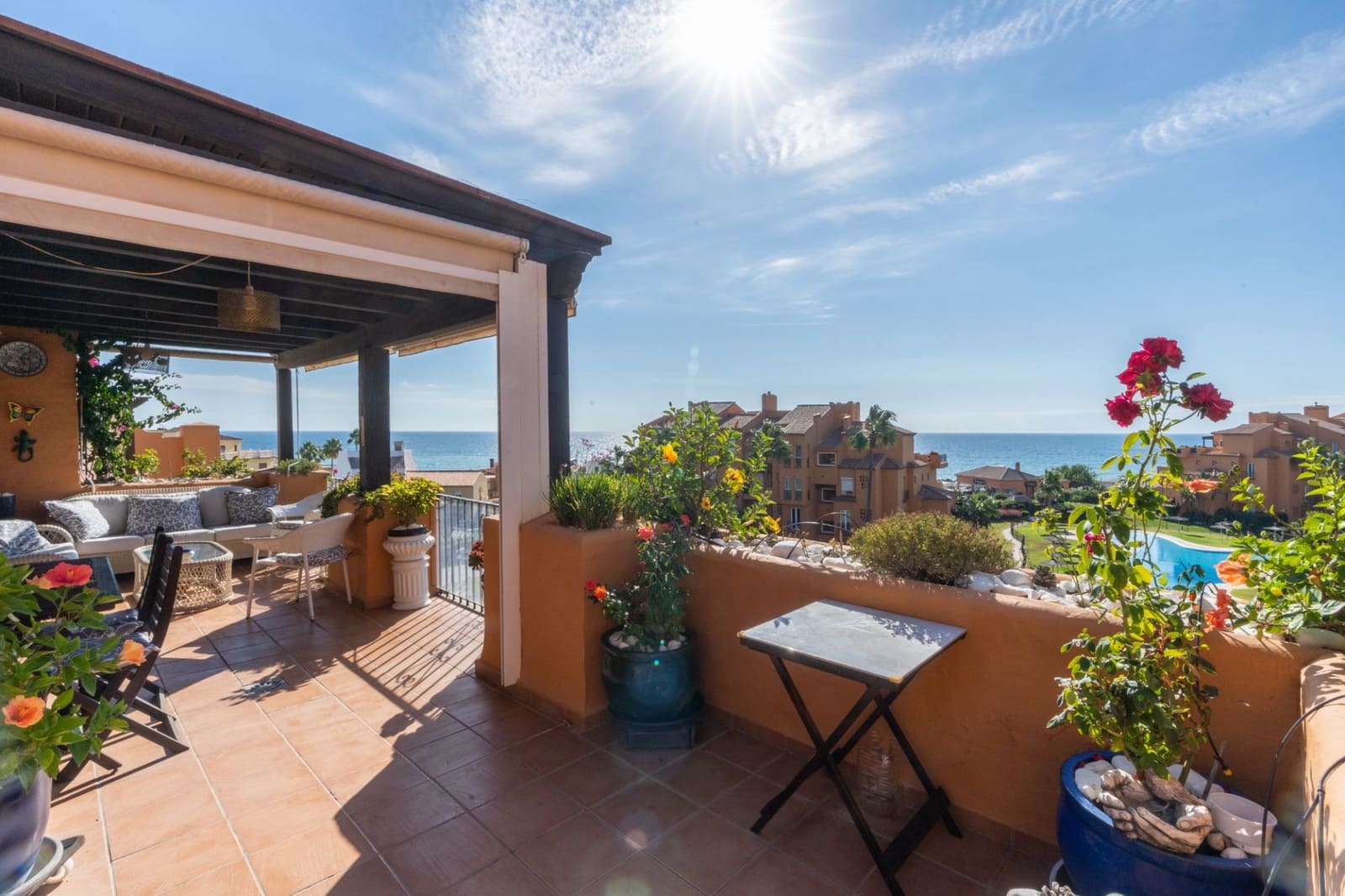 4 Zimmer Penthouse zu verkaufen in Manilva mit Pool Garage - 1.025.000 € (Ref: 7996908)