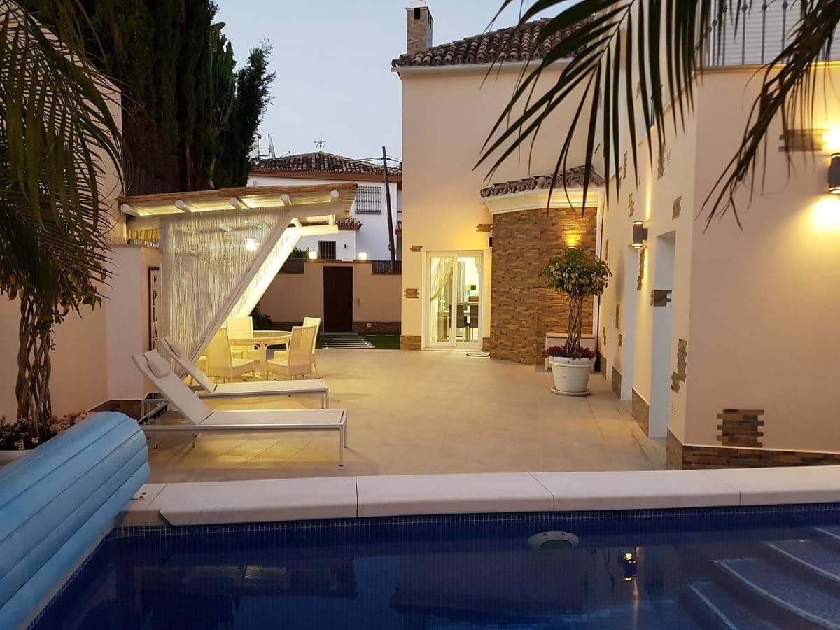 4 soverom Villa til leie i San Pedro de Alcantara med svømmebasseng garasje - € 6 000 (Ref: 8060987)