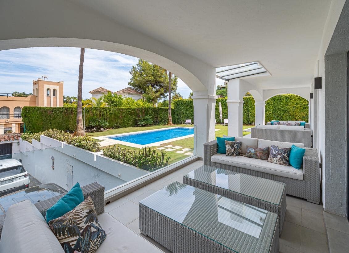 Villa/Maison de 6 chambres de location de vacances à Nueva Andalucia avec piscine garage - 7 700 € (Ref: 8286369)
